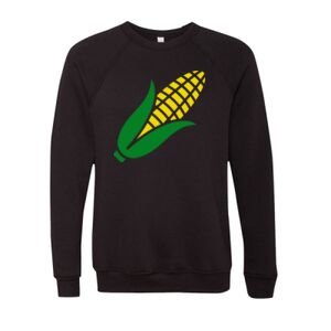 Unisex Sponge Fleece Raglan Crewneck Sweatshirt Thumbnail