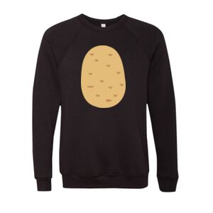 Unisex Sponge Fleece Raglan Crewneck Sweatshirt Thumbnail