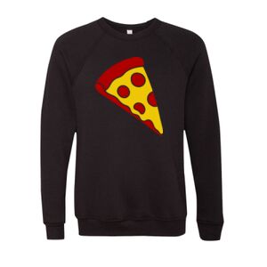 Unisex Sponge Fleece Raglan Crewneck Sweatshirt Thumbnail