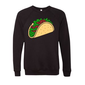 Unisex Sponge Fleece Raglan Crewneck Sweatshirt Thumbnail