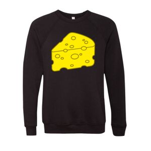 Unisex Sponge Fleece Raglan Crewneck Sweatshirt Thumbnail