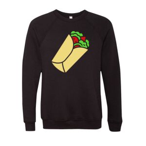 Unisex Sponge Fleece Raglan Crewneck Sweatshirt Thumbnail