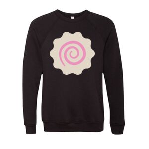 Unisex Sponge Fleece Raglan Crewneck Sweatshirt Thumbnail