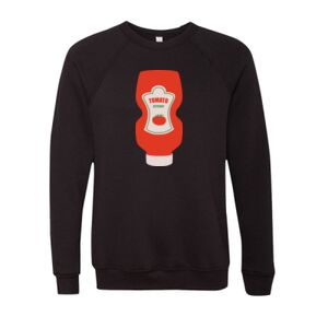 Unisex Sponge Fleece Raglan Crewneck Sweatshirt Thumbnail
