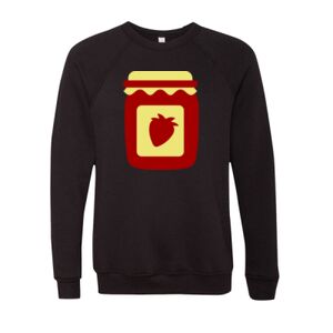 Unisex Sponge Fleece Raglan Crewneck Sweatshirt Thumbnail