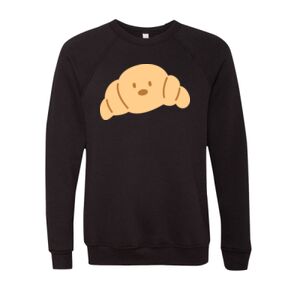 Unisex Sponge Fleece Raglan Crewneck Sweatshirt Thumbnail