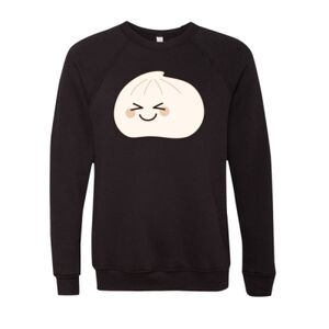 Unisex Sponge Fleece Raglan Crewneck Sweatshirt Thumbnail