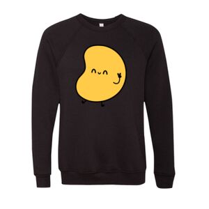 Unisex Sponge Fleece Raglan Crewneck Sweatshirt Thumbnail