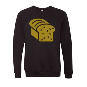 Unisex Sponge Fleece Raglan Crewneck Sweatshirt Thumbnail