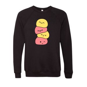 Unisex Sponge Fleece Raglan Crewneck Sweatshirt Thumbnail