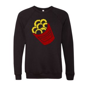 Unisex Sponge Fleece Raglan Crewneck Sweatshirt Thumbnail