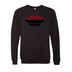 Unisex Sponge Fleece Raglan Crewneck Sweatshirt Thumbnail