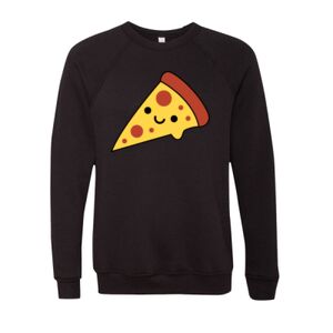 Unisex Sponge Fleece Raglan Crewneck Sweatshirt Thumbnail