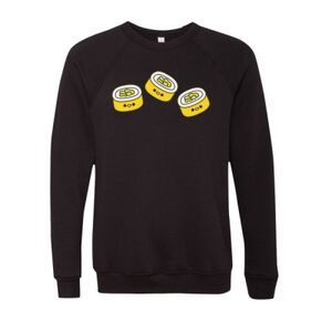 Unisex Sponge Fleece Raglan Crewneck Sweatshirt Thumbnail