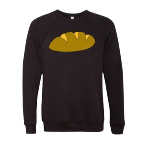 Unisex Sponge Fleece Raglan Crewneck Sweatshirt Thumbnail