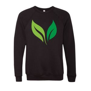 Unisex Sponge Fleece Raglan Crewneck Sweatshirt Thumbnail
