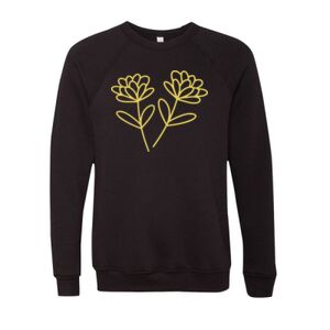 Unisex Sponge Fleece Raglan Crewneck Sweatshirt Thumbnail