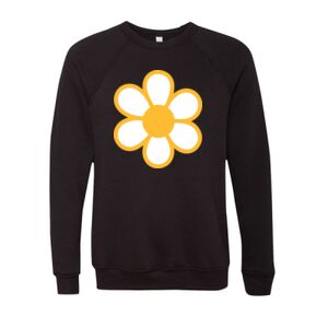Unisex Sponge Fleece Raglan Crewneck Sweatshirt Thumbnail