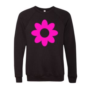 Unisex Sponge Fleece Raglan Crewneck Sweatshirt Thumbnail