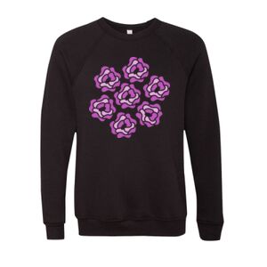 Unisex Sponge Fleece Raglan Crewneck Sweatshirt Thumbnail