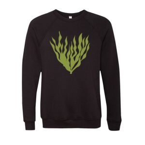 Unisex Sponge Fleece Raglan Crewneck Sweatshirt Thumbnail