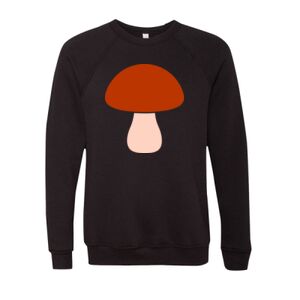 Unisex Sponge Fleece Raglan Crewneck Sweatshirt Thumbnail