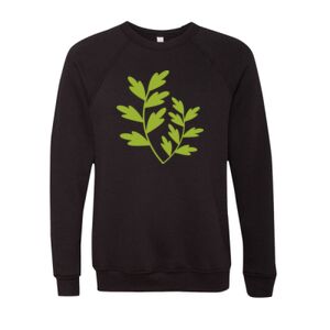 Unisex Sponge Fleece Raglan Crewneck Sweatshirt Thumbnail