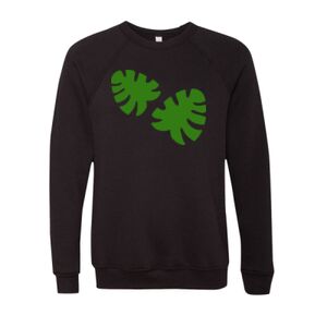 Unisex Sponge Fleece Raglan Crewneck Sweatshirt Thumbnail