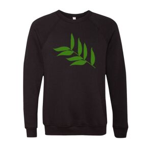 Unisex Sponge Fleece Raglan Crewneck Sweatshirt Thumbnail