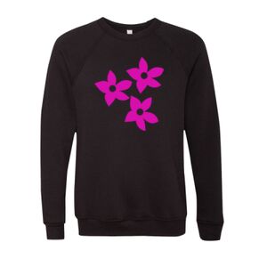 Unisex Sponge Fleece Raglan Crewneck Sweatshirt Thumbnail