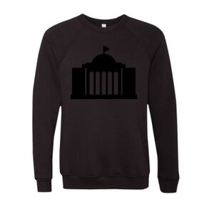 Unisex Sponge Fleece Raglan Crewneck Sweatshirt Thumbnail