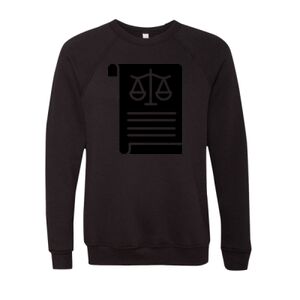 Unisex Sponge Fleece Raglan Crewneck Sweatshirt Thumbnail