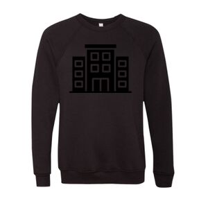 Unisex Sponge Fleece Raglan Crewneck Sweatshirt Thumbnail