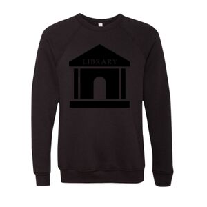 Unisex Sponge Fleece Raglan Crewneck Sweatshirt Thumbnail