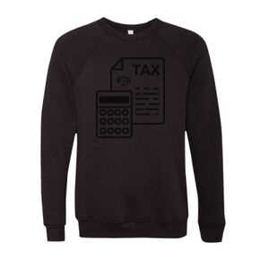 Unisex Sponge Fleece Raglan Crewneck Sweatshirt Thumbnail
