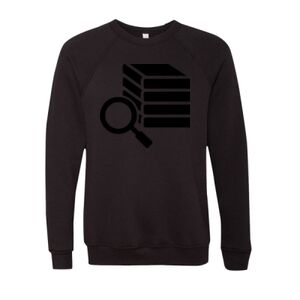 Unisex Sponge Fleece Raglan Crewneck Sweatshirt Thumbnail