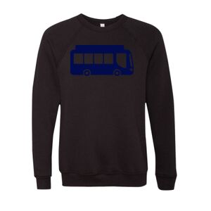 Unisex Sponge Fleece Raglan Crewneck Sweatshirt Thumbnail